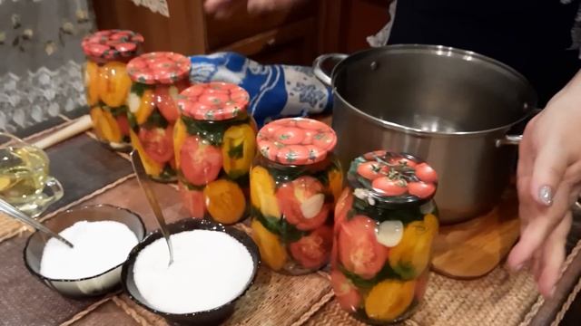 ПОМИДОРЫ на ЗИМУ, хоть 40 банок закатай!
