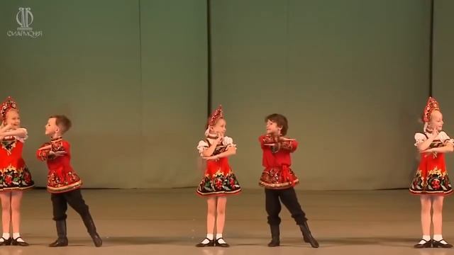 Русский народный тане Калинка-Малинка. Детский ансамбль таннародного танца смотреть онлайн