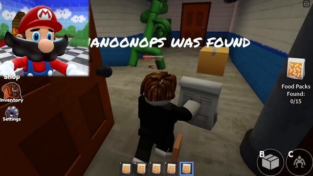 Mario Plays ROBLOX RAINBOW FRIENDS CHAPTER 1