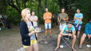 Алена Бардовская на слете блогеров в Крыму 2016