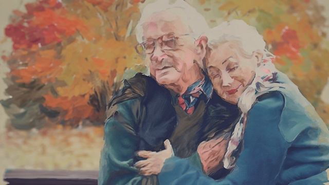 Быть стариками не простая штука - Стих Андрей Дементьев смотреть онлайн