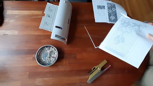 Перфокарта для вязальной машины своими руками абсолютно с нуля.