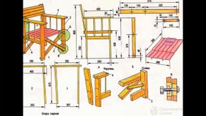 Деревянная мебель своими руками (чертежи)