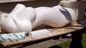 Англия. Как мы создаем наши скульптуры. Гипс