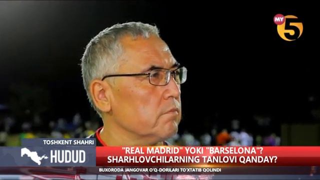 Futbol plus Davron Fayziyev, Hayrulla Xamidov Barselona va Real Madrid haqida nima deyishdi. смотреть онлайн