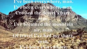 «l've Been Everywhere», Johnny Cash