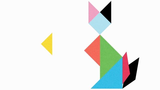 Make This Tangram Cat - Download A Free Tangram Puzzle Sheet In The Video Description смотреть онлайн