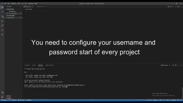 Basic Github Opeartions using command Line