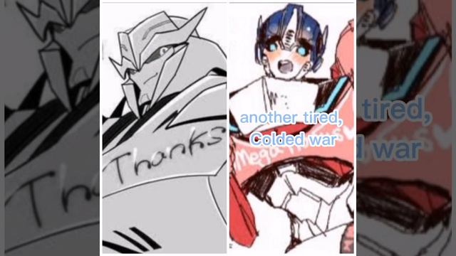 Heaven 2 hell transformers (Megatron x optimus prime)