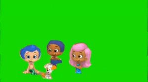 гуппи и пузырьки футаж