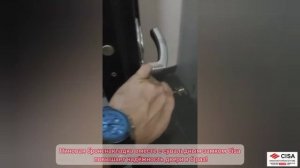 Перекодировка замка Cisa и замена пиновой броненакладки в Москве. Работаем со всеми дверьми. Обзор!