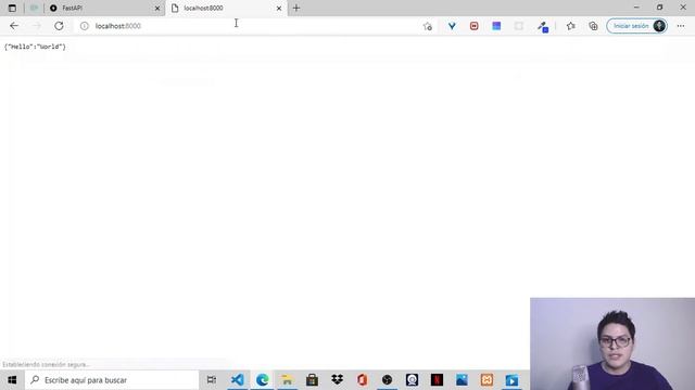 01 - Crea tu primera aplicación | Curso de FastAPI en Español 2021 | Python? смотреть онлайн