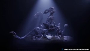 "Sadness" Ori and the Will of the Wisps Fanart Turntable EEVEE