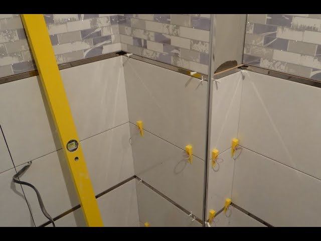 БЫСТРАЯ УКЛАДКА керамической плитки СИСТЕМА СВП своими руками на стены в ванной ВИДЕО инструкция