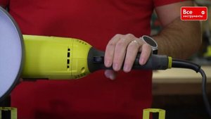 Обзор углошлифовальной машины Ryobi EAG2000RS