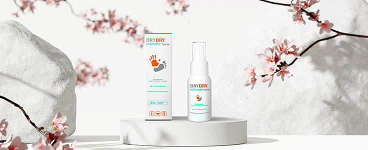 Спрей для интимной гигиены DRYDRY Intimate spray - ОБЗОР