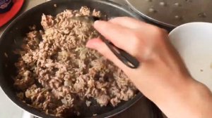 Как вкусно пожарить фарш для макарон Что приготовить на ужин