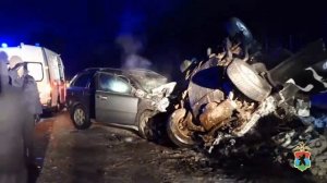 В Пряжинском районе на трассе "Кола" произошло ДТП, в результате которого 4 человека погибли