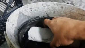 Покраска кирпича манхэтн в серый цвет
