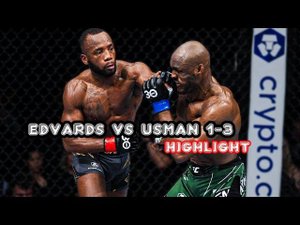 Лучшие моменты Леон Эдвардс vs Камару Усман 1-3 / Highlight Leon Edvards vs Usman 1-3