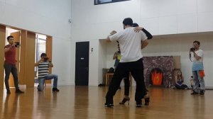 Nicolas Nickchata. Bachata workshop in Astana