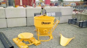 5 in 1 Concrete Buckets from the Bigfoot Crane company