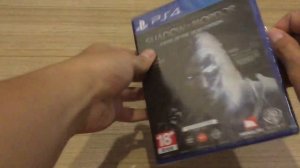 Middle-Earth Shadow of mordor: GOTY edition PS4 unboxing