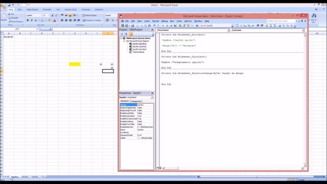 EXCEL VBA KODLAMAYA GİRİŞ | Excel VBA Öğreniyorum 2 | Excelde Kod Yazmak смотреть онлайн