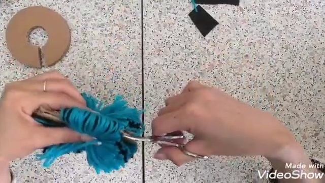 Занятие №5 Кружок "Волшебные нити". Котенок из двух помпонов. смотреть онлайн