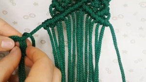 DYI | Как сплести ЕЛОЧКУ\МАКРАМЕ\НОВОГОДНИЕ ПОДЕЛКИ\ВИДЕО-YOU-TUBE \\COIL 9\\
