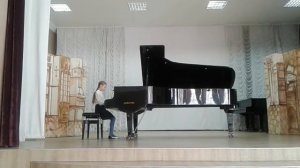 К.Черни-Гермер"Этюд#15" Саяпина Ангелина,2класс.