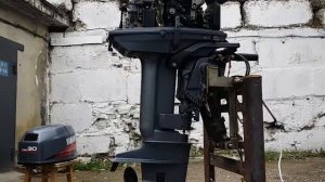 Самодельный выносной транец с гидроподъемом