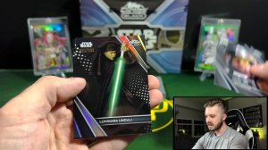 SWEET ORANGE AUTO! 2023 Topps Chrome Black Star Wars Hobby Box Review!