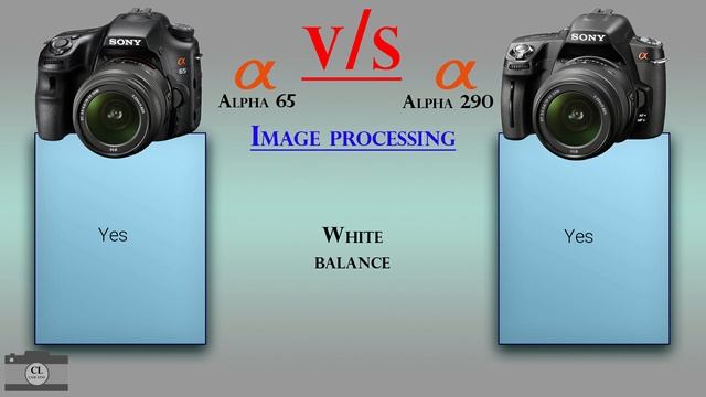 Sony Alpha 65 vs Sony Alpha 290 смотреть онлайн