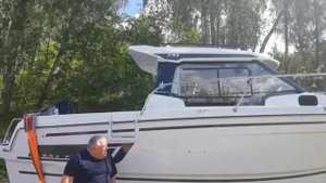 Merry Fisher 795 S2  - практичный катер, прибыл в Москву под заказ для  клиента