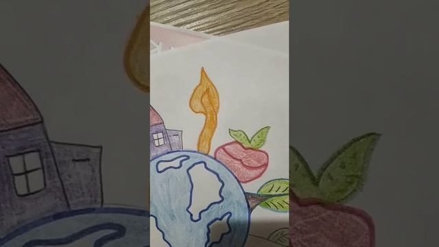 Рисуем рисунок на День Земли ? смотреть онлайн