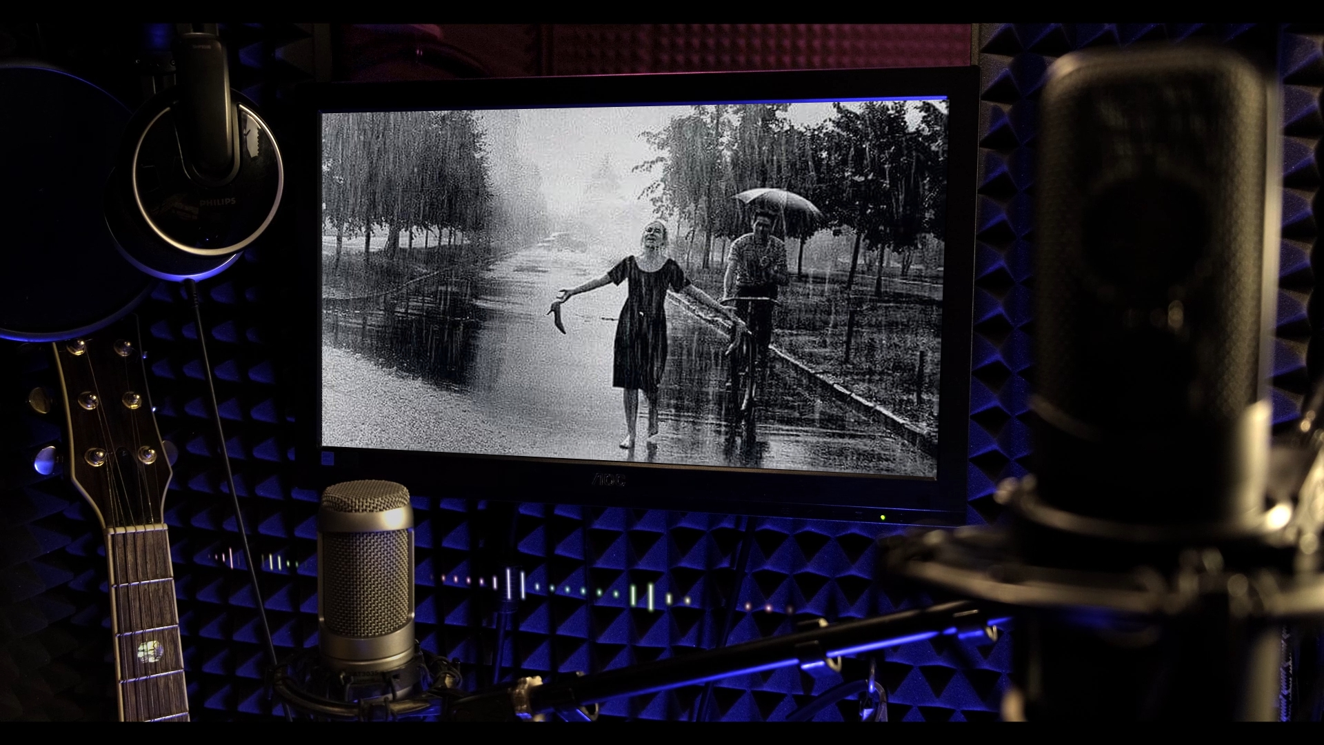 Пример фонограммы студии Башня. Московский дождь.