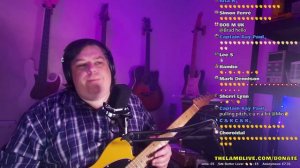 Lamb Livestream #63 - Guitar Music Community - Limited Edition Fender Telecaster - Rock n Roll Chat