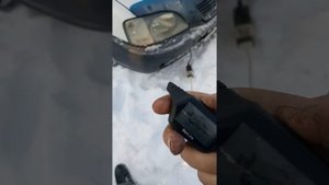 Запуск в -32 с котлом хонда партнер. После 1,5 часа прогрева