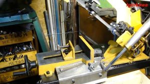 Сварка ленточных пил (аргоном), bandsaw blade welding TIG