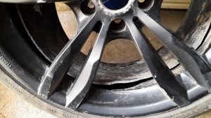 Легкосплавный диск. 245/40 R19