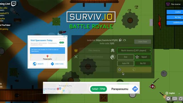 surviv.io - 2d battle royale game смотреть онлайн