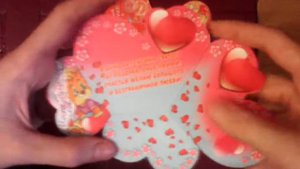 Видео обзор Валентинок.Часть1.