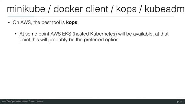 Minikube vs Docker Client vs Kops | Kubernetes Tutorial