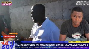 Bravo PNH!...Lapolis Wanament arete Edfort charles poutet li ta patisipe nan kraze baryè fwontyè