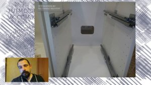 Последовательность установки направляющих для ящиков