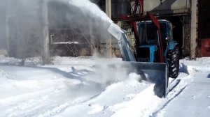 Шнекоротор гидравлический на трактор МТЗ-82