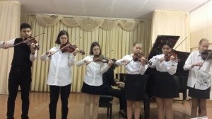 Шуберт Ф. «Серенада» исп.ансамбль скрипачей «Консонанс».Рук.Чижова И.В.;концертмейстер Пелипенко О.