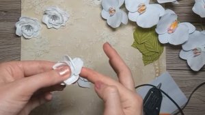 Ободок с цветами из фоамирана /DIY/ Hair accessories / Hair band for gerl