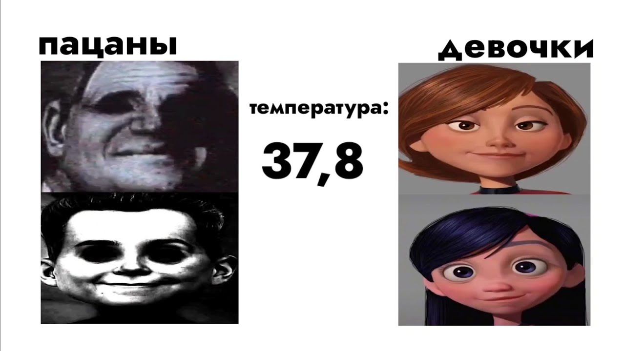 реакция на температуру: мальчики vs девочки смотреть онлайн
